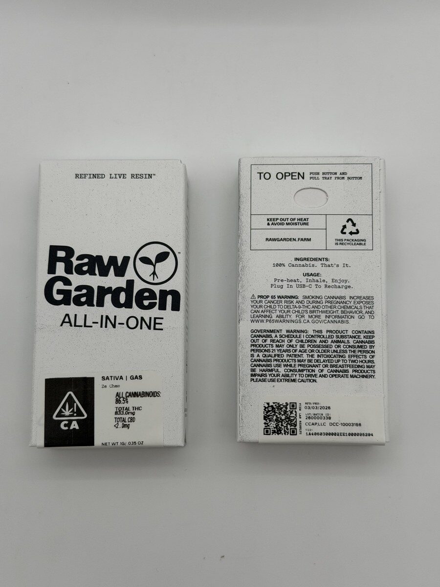 RAW GARDEN ALL IN ONE photo 6